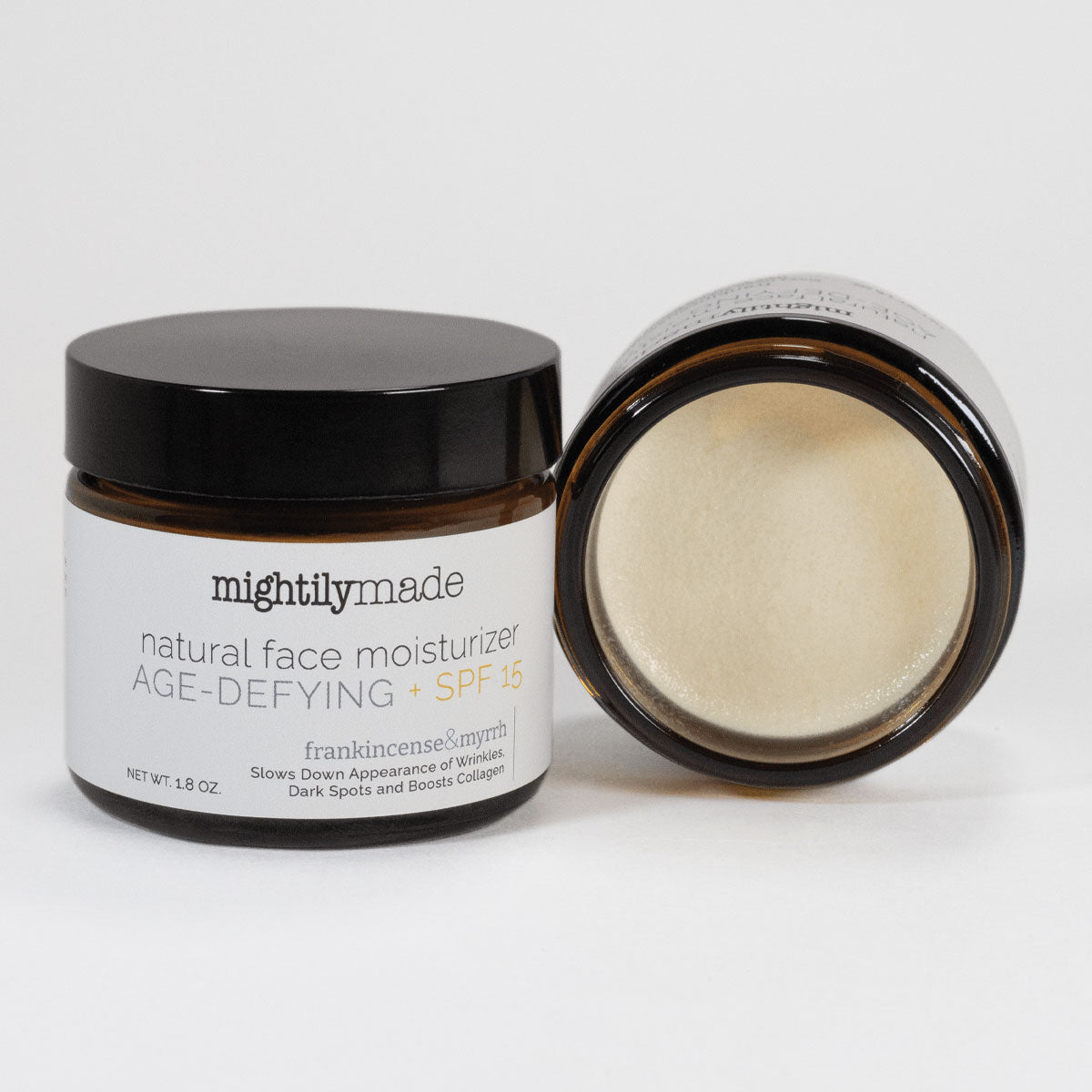 Natural Face Moisturizer + Zinc Oxide - Age-Defying - Detail